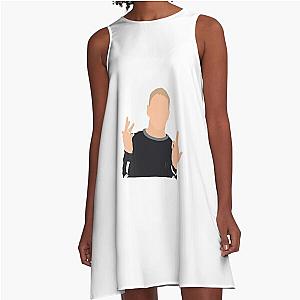 Eminem Slim Shady  A-Line Dress