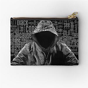 Untouchable, T-Shirt, Eminem Revival Album, Word Cloud Zipper Pouch