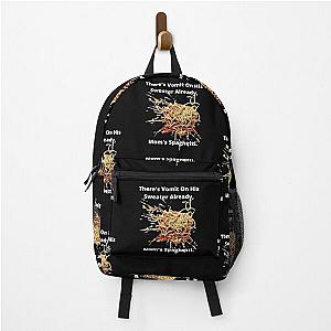 Eminem Spaghetti Meme (black) -   Meme Backpack