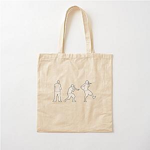 minimal eminem silhouettes Cotton Tote Bag