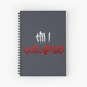 eminem   till i collapse Spiral Notebook