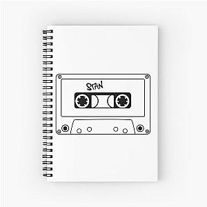 Stan Tape Eminem Spiral Notebook