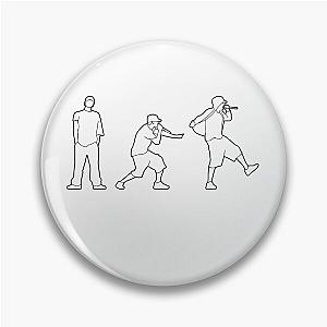 minimal eminem silhouettes Pin