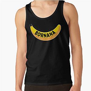 Eminem Tank Tops - Bornana Eminem White Outline Tank Top RB0704