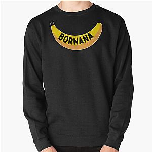 Eminem Sweatshirts - Bornana Eminem White Outline Pullover Sweatshirt RB0704