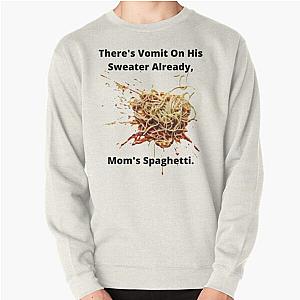 Eminem Sweatshirts - Eminem Spaghetti Meme (white) Pullover Sweatshirt RB0704