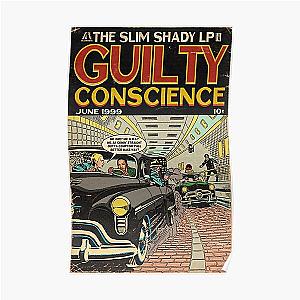 Eminem Posters - Eminem &amp; Dre - Guilty Conscience Comic Book Parody  Poster RB0704