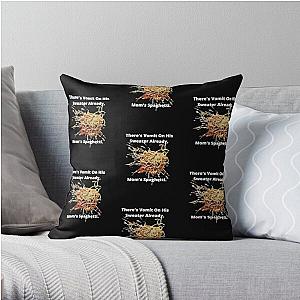 Eminem Pillows - Eminem Spaghetti Meme (black) Throw Pillow RB0704