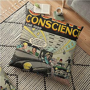 Eminem Pillows - Eminem &amp; Dre - Guilty Conscience Comic Book Parody Floor Pillow RB0704