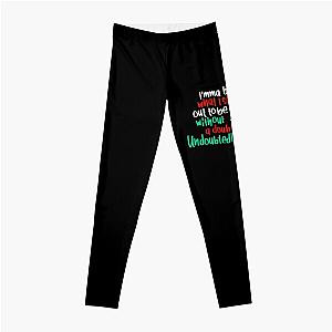 Eminem Leggings - I’m not afraid  - Eminem Lyrics Leggings RB0704