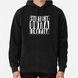 Eminem Hoodies - Eminem - Detroit  Pullover Hoodie RB0704