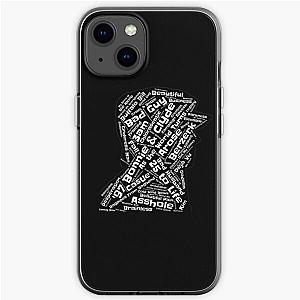 Eminem Cases - Eminem Songs Silhouette - White iPhone Soft Case RB0704