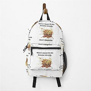 Eminem Backpacks - Eminem Spaghetti Meme (white) -   Backpack RB0704