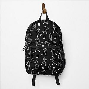 Eminem Backpacks - Eminem Pattern Backpack RB0704