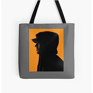 Eminem Bags - Eminem Merch Silhouette Shirt All Over Print Tote Bag RB0704