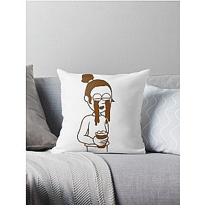 Emma Chamberlain Coffee Merch Throw Pillow