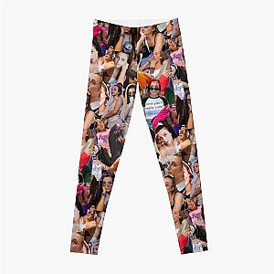 retro emma chamberlain aesthetic collage  Leggings