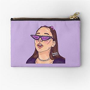 Emma Chamberlain (purple) Zipper Pouch