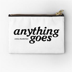 Anything Goes Emma Chamberlain Merch Anything Goes Logo Zipper Pouch