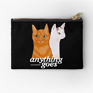 Anything Goes Emma Chamberlain Merch Anything Goes Cats Zipper Pouch