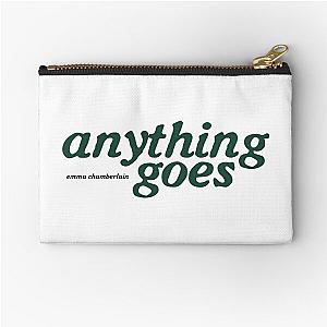 Anything Goes Emma Chamberlain Merch Anything Goes Logo Zipper Pouch