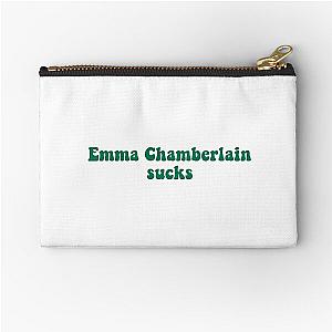 Emma Chamberlain sucks Zipper Pouch