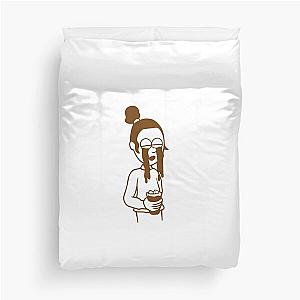 Emma Chamberlain Coffee Merch Duvet Cover