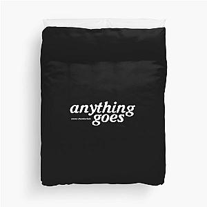 Emma Chamberlain Anything Goes HD Logo Duvet Cover