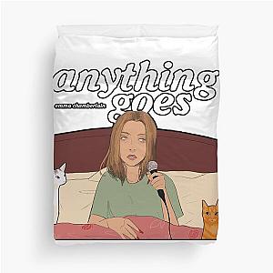 Anything Goes Emma Chamberlain Merch ANYTHING GOES Duvet Cover