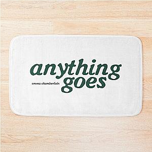 Anything Goes Emma Chamberlain Merch Logo Bath Mat