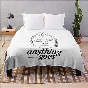 Anything Goes Emma Chamberlain Merch ANYTHING GOES Throw Blanket