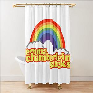 Emma Chamberlain Merch Emma Chamberlain Sucks Shower Curtain