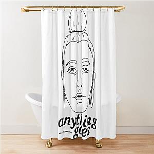 Anything Goes Emma Chamberlain Merch Anything Goes Shower Curtain