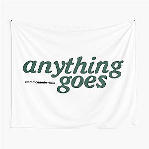 Anything Goes Emma Chamberlain Merch Logo Tapestry