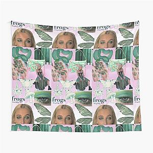 Pink & Green Emma Chamberlain  Tapestry