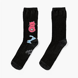 Emma chamberlain coffee trending sticker Sticker Socks