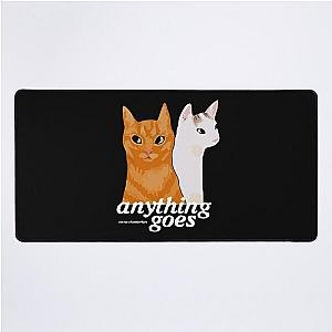 Anything Goes Emma Chamberlain Merch Anything Goes Cats Desk Mat