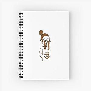 Emma Chamberlain Coffee Merch Spiral Notebook