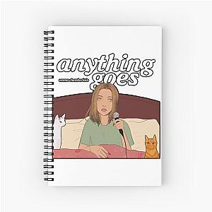 Anything Goes Emma Chamberlain Merch Anything Goes Spiral Notebook