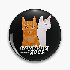 Anything Goes Emma Chamberlain Merch Anything Goes Cats Pin