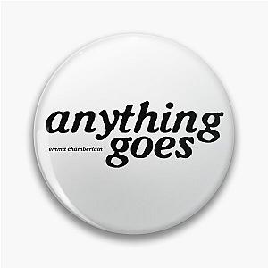 Anything Goes Emma Chamberlain Merch Anything Goes Logo Pin