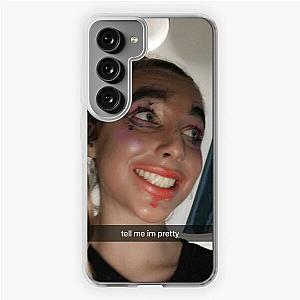 Emma Chamberlain Snapchat  Samsung Galaxy Soft Case