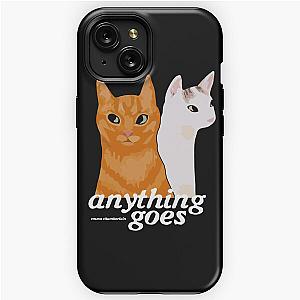 Anything Goes Emma Chamberlain Merch Anything Goes Cats iPhone Tough Case