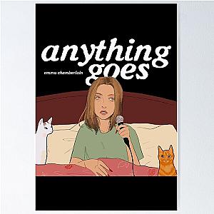 Anything Goes Emma Chamberlain Merch Anything Goes Poster