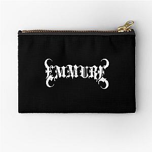 Emmure Black Classic Zipper Pouch