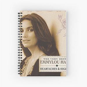 The very best of emmylou harris heartaches highways Spiral Notebook