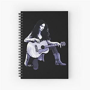 Vintage Retro Emmylou Harris Gifts For Movie Fans Spiral Notebook