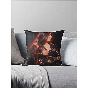 Emmylou Harris - Poster Throw Pillow