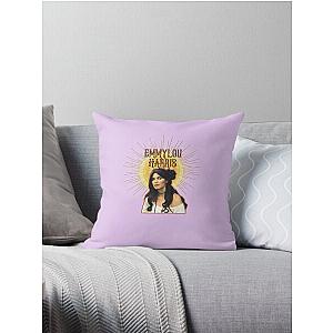 Emmylou Harris   T-Shirt Throw Pillow