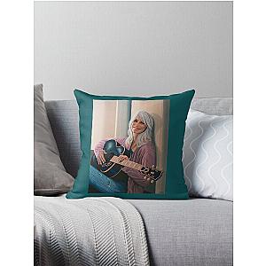 Emmylou Harris Painting Throw Pillow